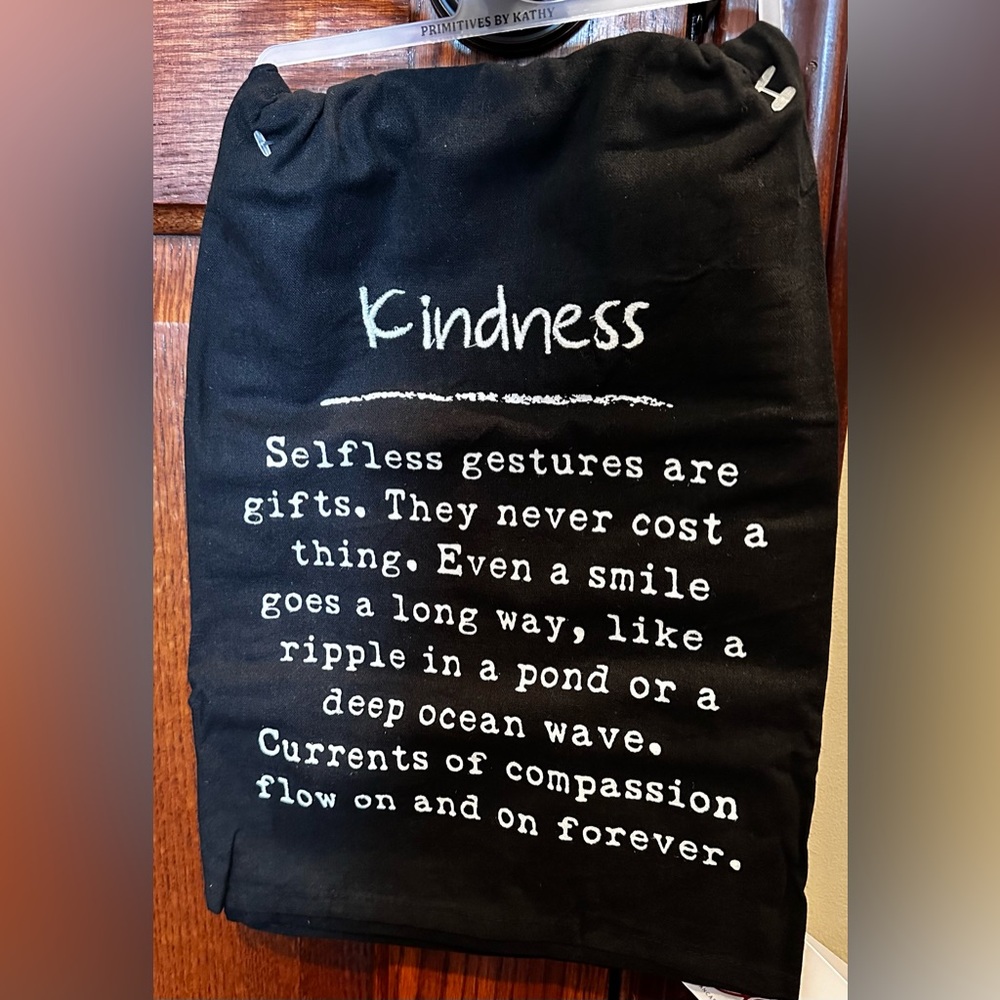 Primitives by Kathy Kindness Kitchen Towel